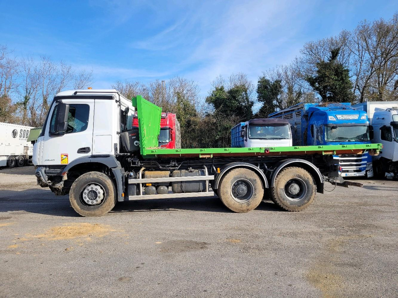 Tovornjak s kesonom MERCEDES AROCS 2640   6X4: slika 8