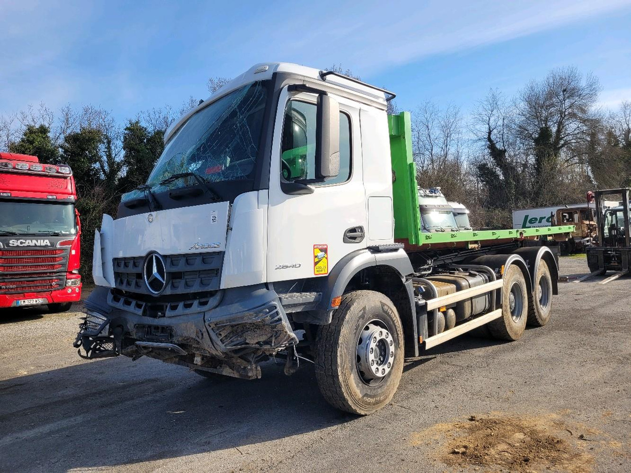 Tovornjak s kesonom MERCEDES AROCS 2640   6X4: slika 9