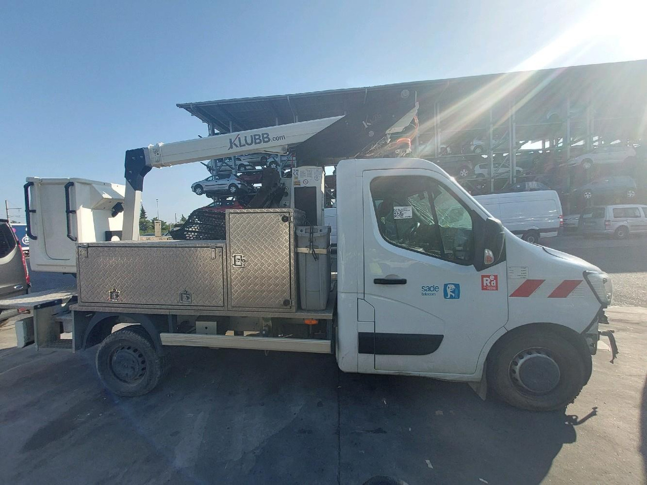 RENAULT MASTER 2.3 DCI 145 NACELLE - Dvižna ploščad montirana na tovornjak: slika 3 RENAULT MASTER 2.3 DCI 145 NACELLE - Dvižna ploščad montirana na tovornjak: slika 3