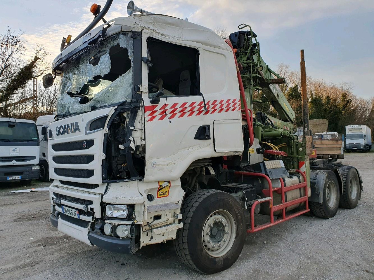 Vlačilec SCANIA R 580 FOREST GRUE: slika 9