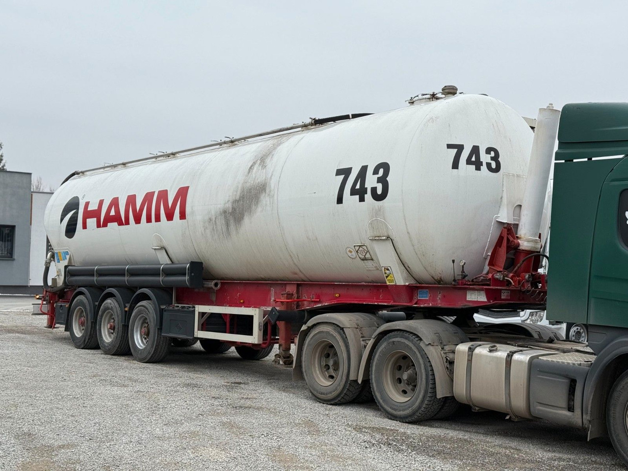 Feldbinder KIP 60.3 SILO AXLE BPW - Silos cisterna: slika 1 Feldbinder KIP 60.3 SILO AXLE BPW - Silos cisterna: slika 1