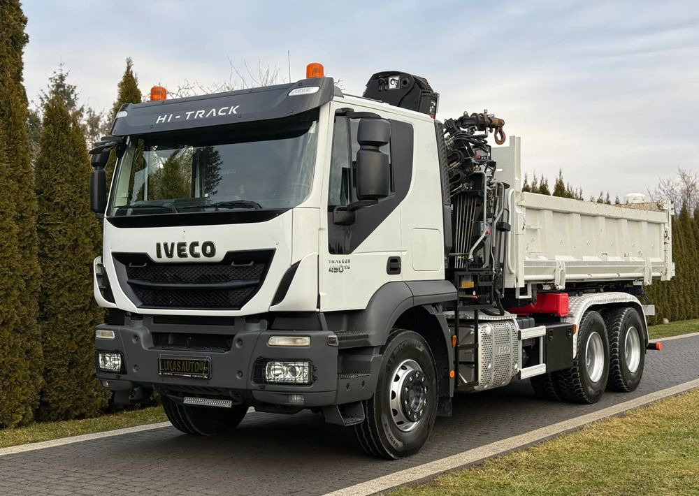 Iveco TRAKKER 450 6X4 PODWÓJNA HYDRO-BURTA HIAB 104 - Tovornjak prekucnik: slika 4 Iveco TRAKKER 450 6X4 PODWÓJNA HYDRO-BURTA HIAB 104 - Tovornjak prekucnik: slika 4