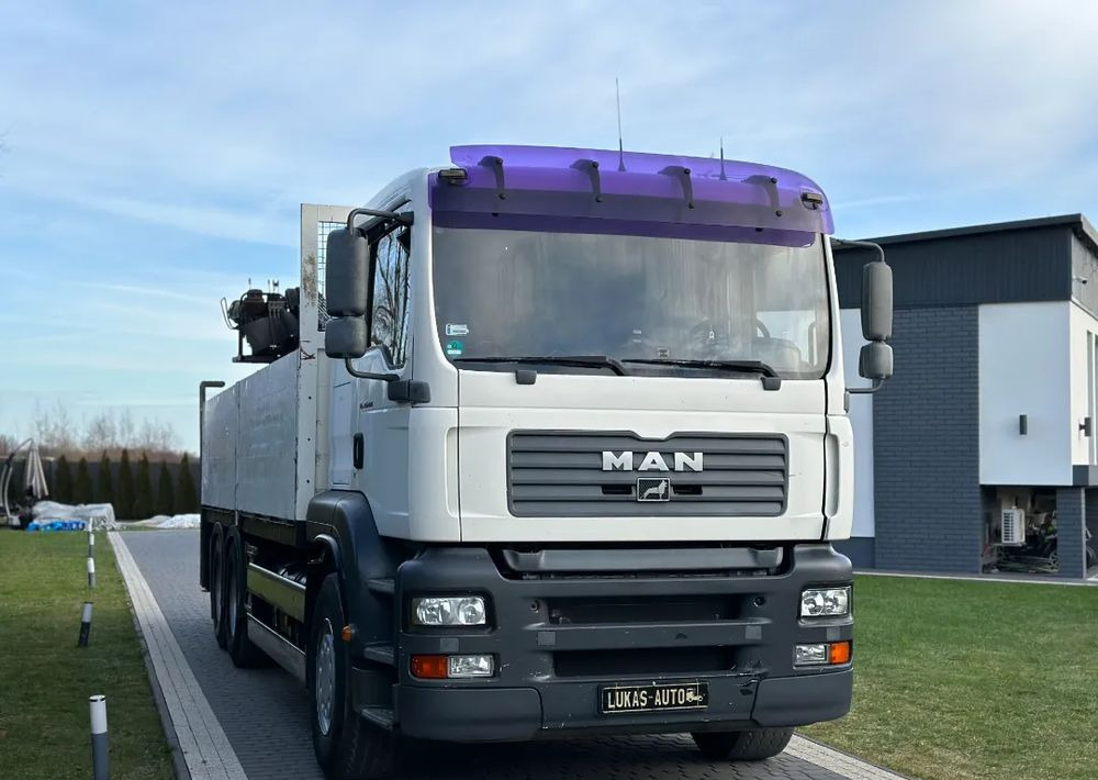 MAN TGA 24.410 6x4 HIAB MANUAL - Tovornjak z dvigalom, Tovornjak s kesonom: slika 4 MAN TGA 24.410 6x4 HIAB MANUAL - Tovornjak z dvigalom, Tovornjak s kesonom: slika 4