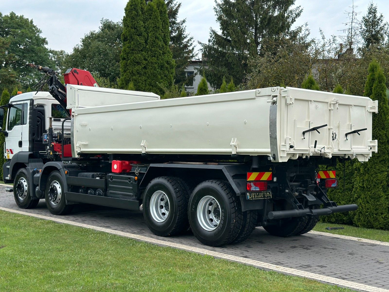 MAN TGS 440 / 8x4 /CRANE HMF 1530/ TIPPER - Tovornjak prekucnik, Tovornjak z dvigalom: slika 4 MAN TGS 440 / 8x4 /CRANE HMF 1530/ TIPPER - Tovornjak prekucnik, Tovornjak z dvigalom: slika 4
