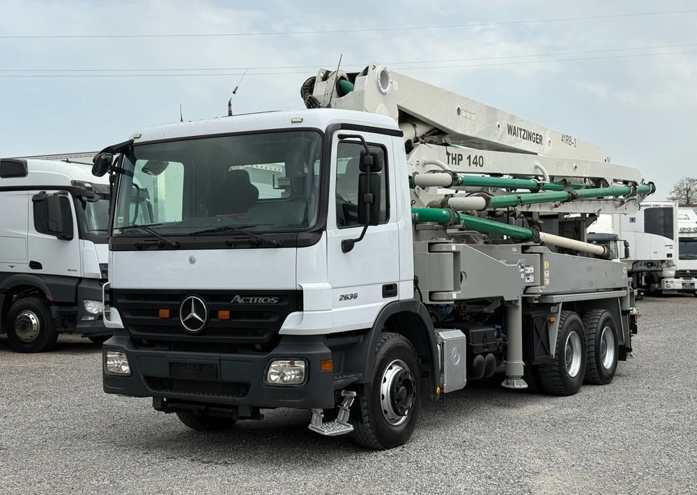 Mercedes-Benz ACTROS 2636 6X4 36 M WAITZINGER - Črpalka za beton: slika 1 Mercedes-Benz ACTROS 2636 6X4 36 M WAITZINGER - Črpalka za beton: slika 1