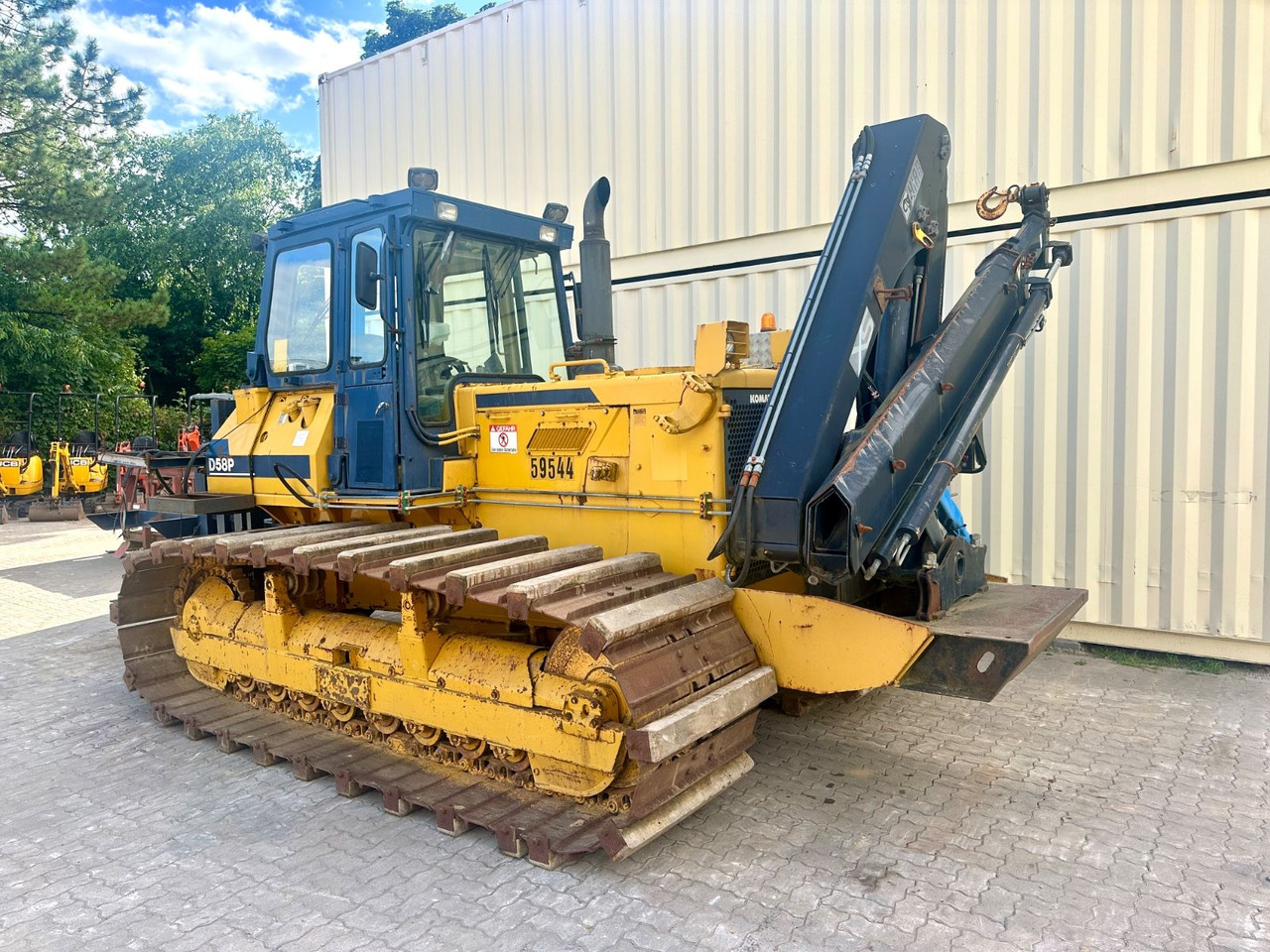 Komatsu D58P-1 / Original 9.661 H / Hiab 099 DOU Kran - Buldožer: slika 4 Komatsu D58P-1 / Original 9.661 H / Hiab 099 DOU Kran - Buldožer: slika 4