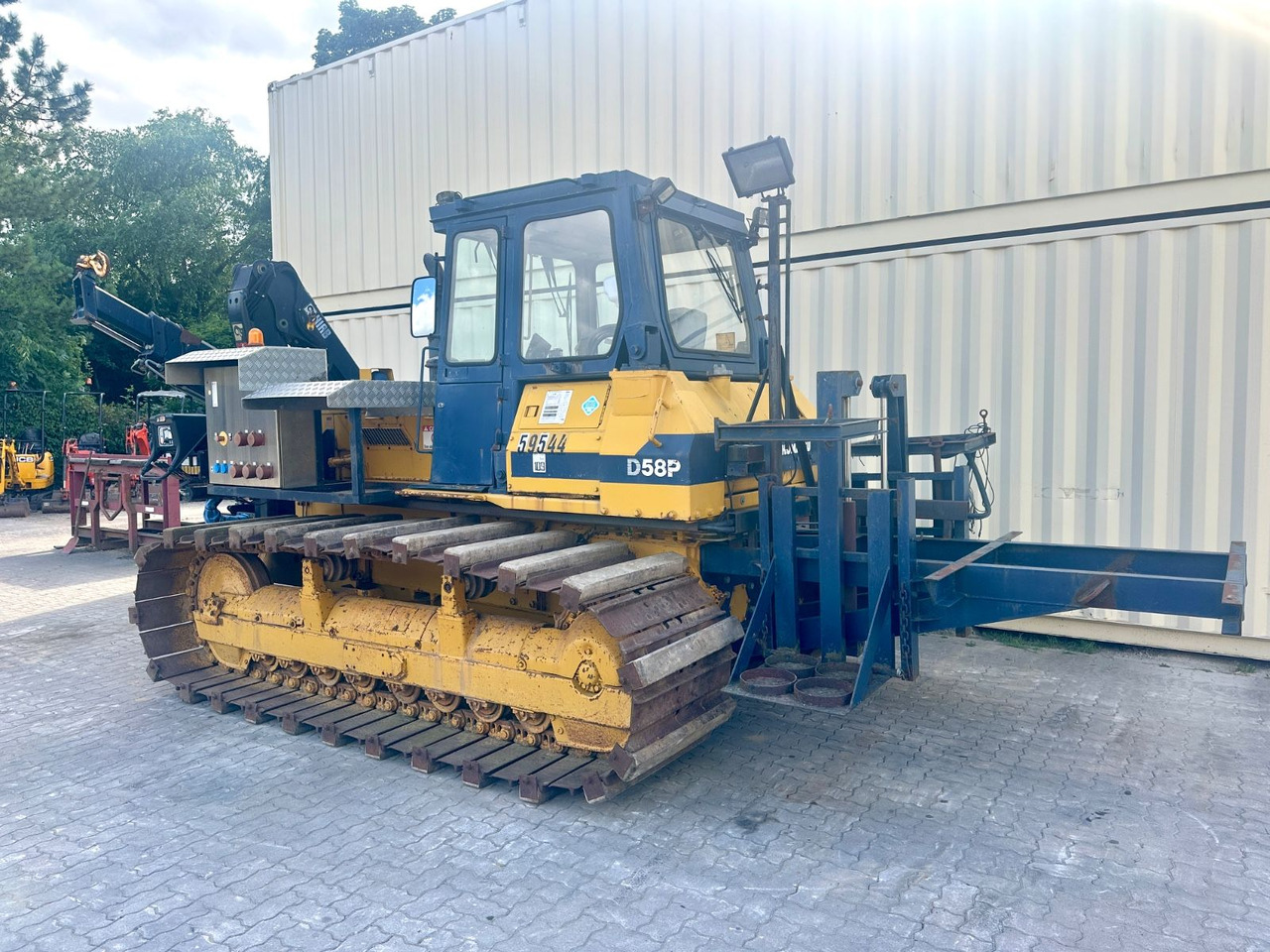 Komatsu D58P-1 / Original 9.661 H / Hiab 099 DOU Kran - Buldožer: slika 3 Komatsu D58P-1 / Original 9.661 H / Hiab 099 DOU Kran - Buldožer: slika 3