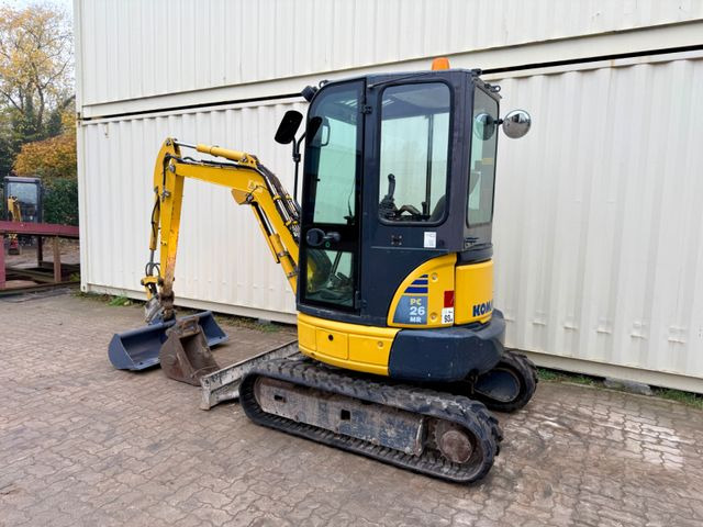 Komatsu PC26MR-3 / 2020 BJ / 2 x Löffel - Mini bager: slika 3 Komatsu PC26MR-3 / 2020 BJ / 2 x Löffel - Mini bager: slika 3