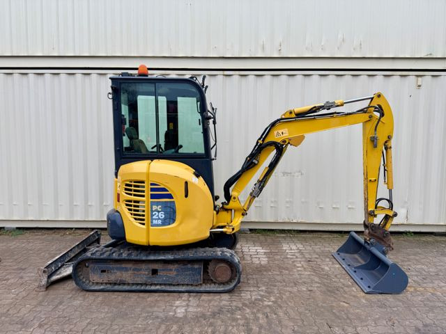 Mini bager Komatsu PC26MR-3 / 2020 BJ / 2 x Löffel: slika 9