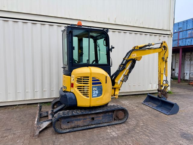 Mini bager Komatsu PC26MR-3 / 2020 BJ / 2 x Löffel: slika 8