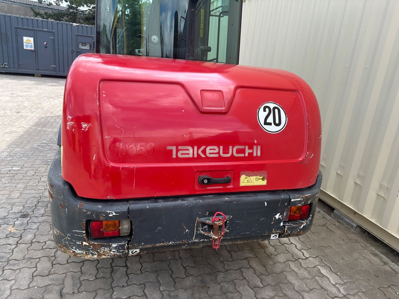 Kolesni nakladalec Terex TL80/2014 BJ/Schaufel + Gabel/ Deutsche Maschine: slika 9