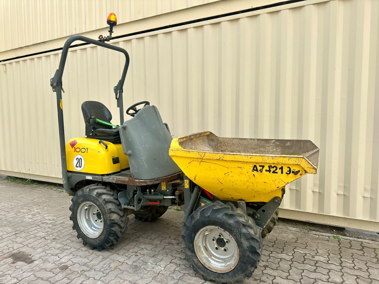 Wacker 1001 Hochkipper / 2016 BJ / 1.000 KG / 1.342 H - Mini demper: slika 4 Wacker 1001 Hochkipper / 2016 BJ / 1.000 KG / 1.342 H - Mini demper: slika 4
