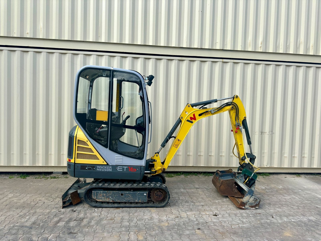 Wacker ET16 / 1.282 H / 2 x Löffel / MS01 / 1. Hand - Mini bager: slika 5 Wacker ET16 / 1.282 H / 2 x Löffel / MS01 / 1. Hand - Mini bager: slika 5