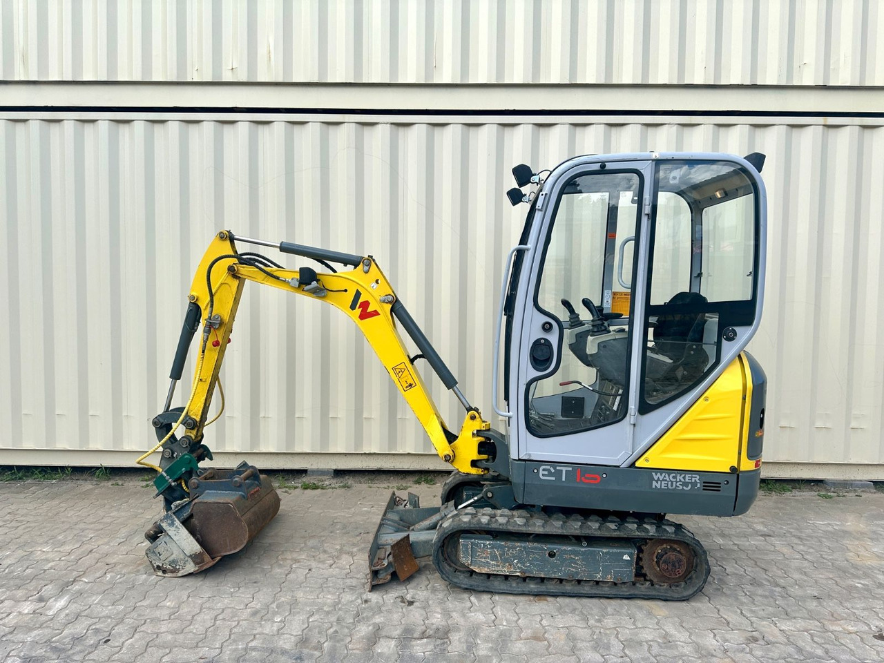 Wacker ET16 / 1.282 H / 2 x Löffel / MS01 / 1. Hand - Mini bager: slika 2 Wacker ET16 / 1.282 H / 2 x Löffel / MS01 / 1. Hand - Mini bager: slika 2