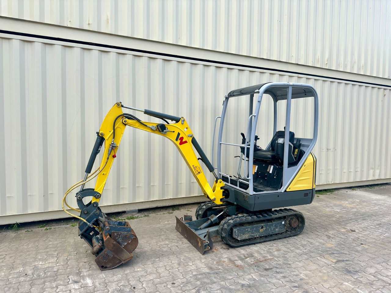 Wacker ET16 / 792 H / 2 x Löffel / MS01 / 1. Hand - Mini bager: slika 1 Wacker ET16 / 792 H / 2 x Löffel / MS01 / 1. Hand - Mini bager: slika 1