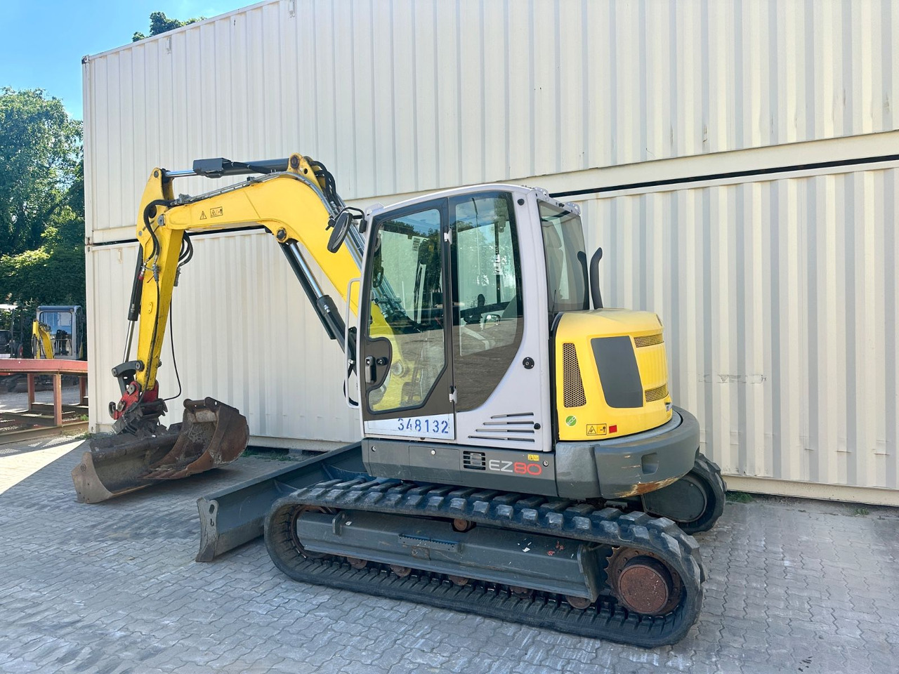 Wacker EZ80 / 2.445 H / 1. Hand / Schwenk + Tieflöffel - Mini bager: slika 3 Wacker EZ80 / 2.445 H / 1. Hand / Schwenk + Tieflöffel - Mini bager: slika 3