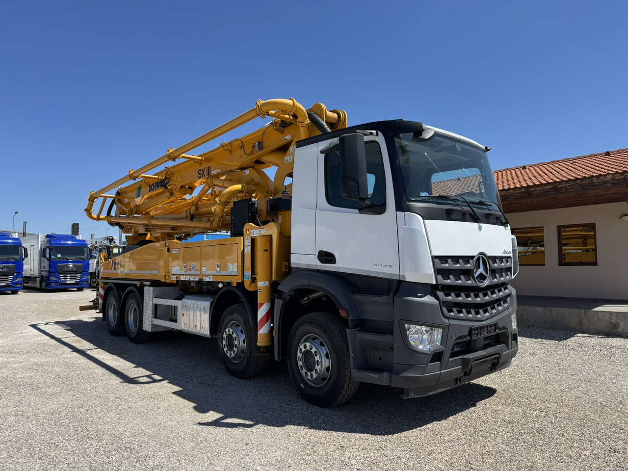 MERCEDES-BENZ AROCS 4442 SCHWING S43SX - Črpalka za beton: slika 1 MERCEDES-BENZ AROCS 4442 SCHWING S43SX - Črpalka za beton: slika 1