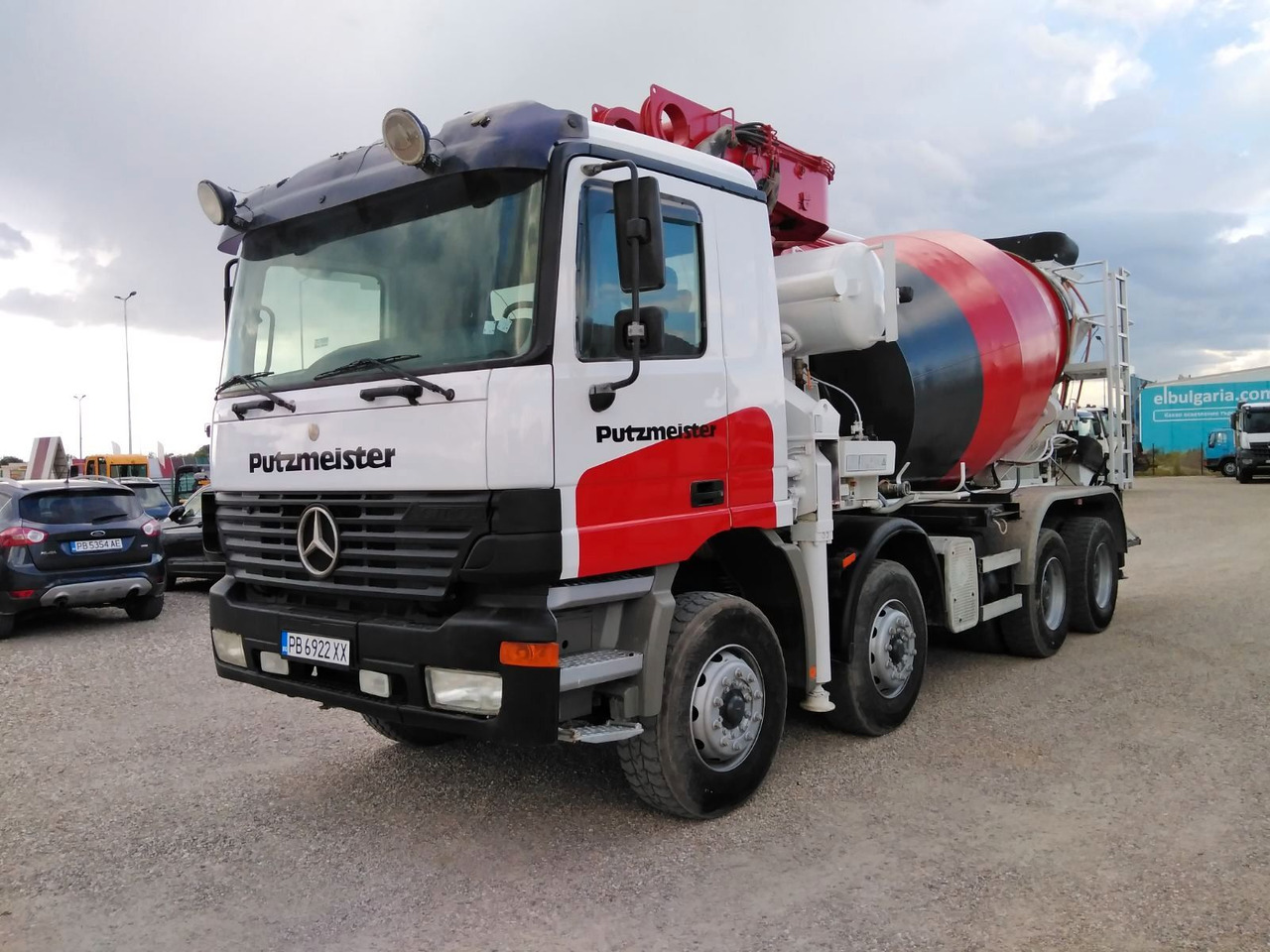 Mercedes-Benz ACTROS 3240 Putzmeister 26.67S - Avtomešalec s črpalko: slika 3 Mercedes-Benz ACTROS 3240 Putzmeister 26.67S - Avtomešalec s črpalko: slika 3