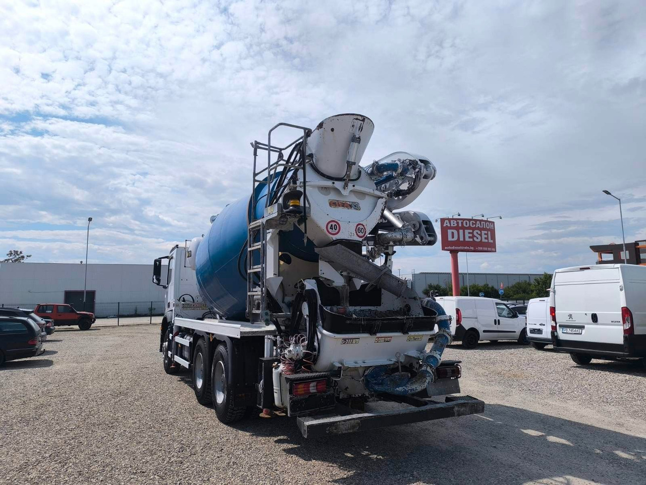 Mercedes-Benz AROCS 3342 CIFA MK25H - Črpalka za beton: slika 5 Mercedes-Benz AROCS 3342 CIFA MK25H - Črpalka za beton: slika 5