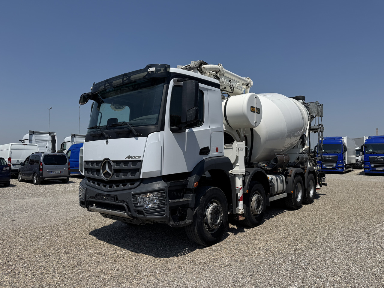 Mercedes-Benz AROCS 4143 CIFA MK28L-5 - Črpalka za beton: slika 3 Mercedes-Benz AROCS 4143 CIFA MK28L-5 - Črpalka za beton: slika 3