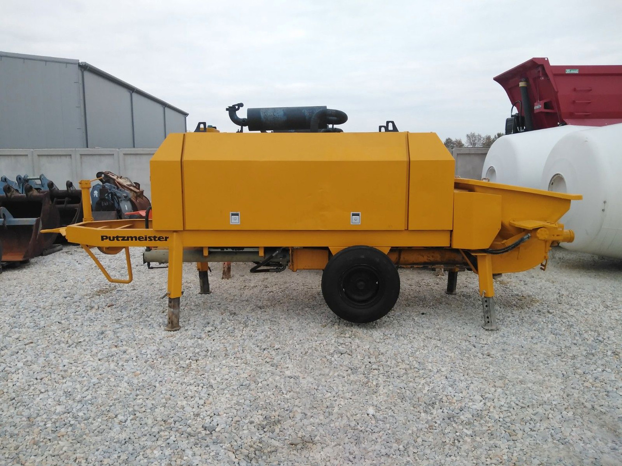 PUTZMEISTER BSA 1407 D - Črpalka za beton: slika 1 PUTZMEISTER BSA 1407 D - Črpalka za beton: slika 1