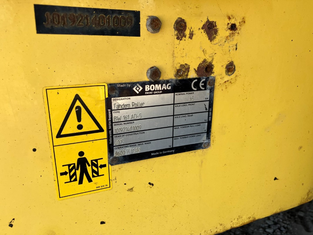 BOMAG DE BW 161 AD-5 Stage IIIb/Tier 4i - Cestni valjar: slika 2 BOMAG DE BW 161 AD-5 Stage IIIb/Tier 4i - Cestni valjar: slika 2