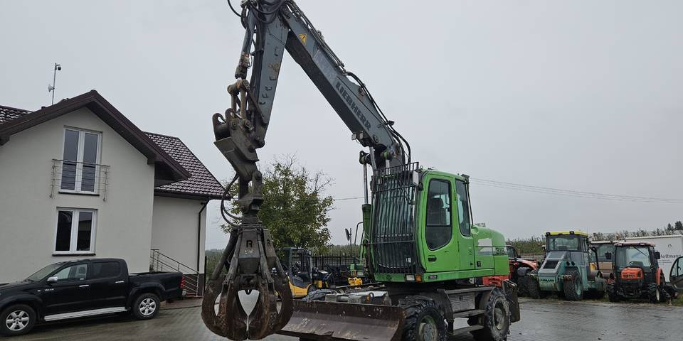 Koparka kołowa Liebherr A 316 Litronic chwytak podpory pług - Bager na kolesih: slika 2 Koparka kołowa Liebherr A 316 Litronic chwytak podpory pług - Bager na kolesih: slika 2
