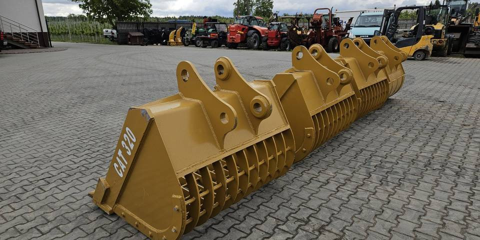 Łyżka ażurowa przesiewająca do koparki 18-25t sworzeń 80mm - Žlica za Gradbeni stroj: slika 5 Łyżka ażurowa przesiewająca do koparki 18-25t sworzeń 80mm - Žlica za Gradbeni stroj: slika 5