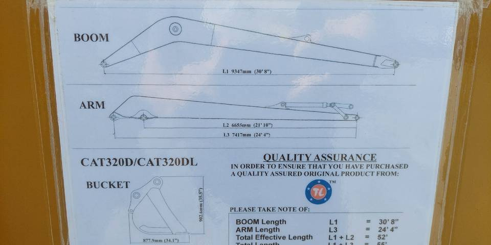 Nov Roka za Bager Ramie long reach 16,5m z łyżką do koparki Caterpillar/Hitachi: slika 9 Nov Roka za Bager Ramie long reach 16,5m z łyżką do koparki Caterpillar/Hitachi: slika 9