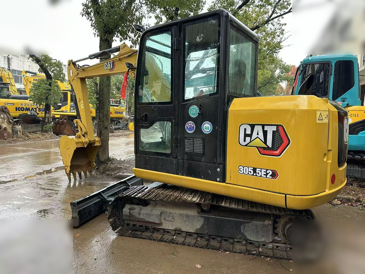 CATERPILLAR 305.5E2 - Mini bager: slika 1 CATERPILLAR 305.5E2 - Mini bager: slika 1