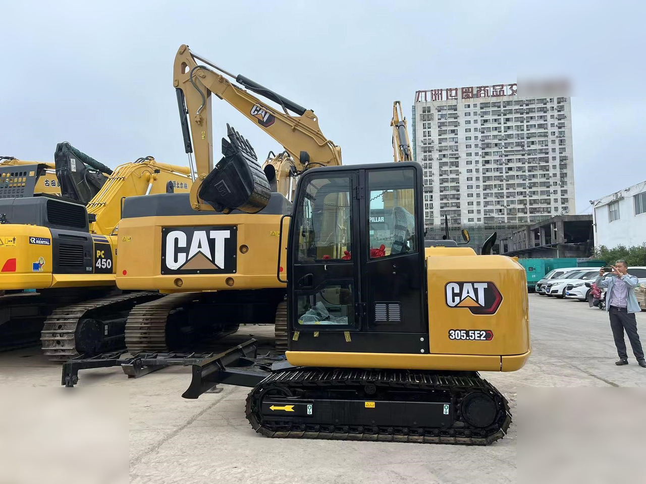 CATERPILLAR 305.5E2 - Mini bager: slika 1 CATERPILLAR 305.5E2 - Mini bager: slika 1