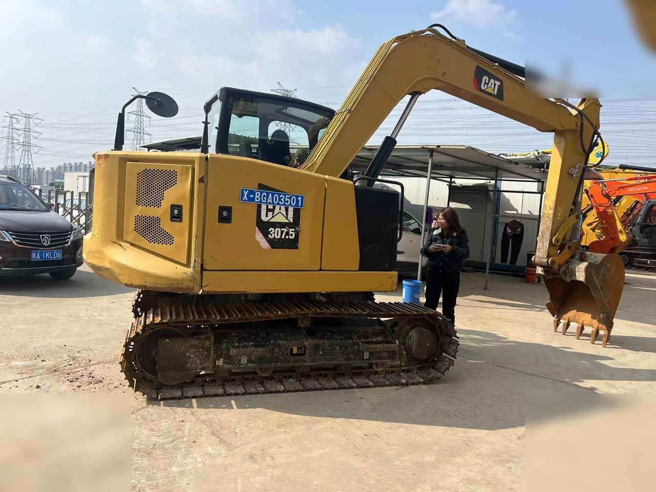 CATERPILLAR 307.5 - Bager goseničar: slika 3 CATERPILLAR 307.5 - Bager goseničar: slika 3