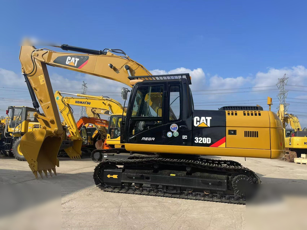 CATERPILLAR 320D - Bager goseničar: slika 1 CATERPILLAR 320D - Bager goseničar: slika 1