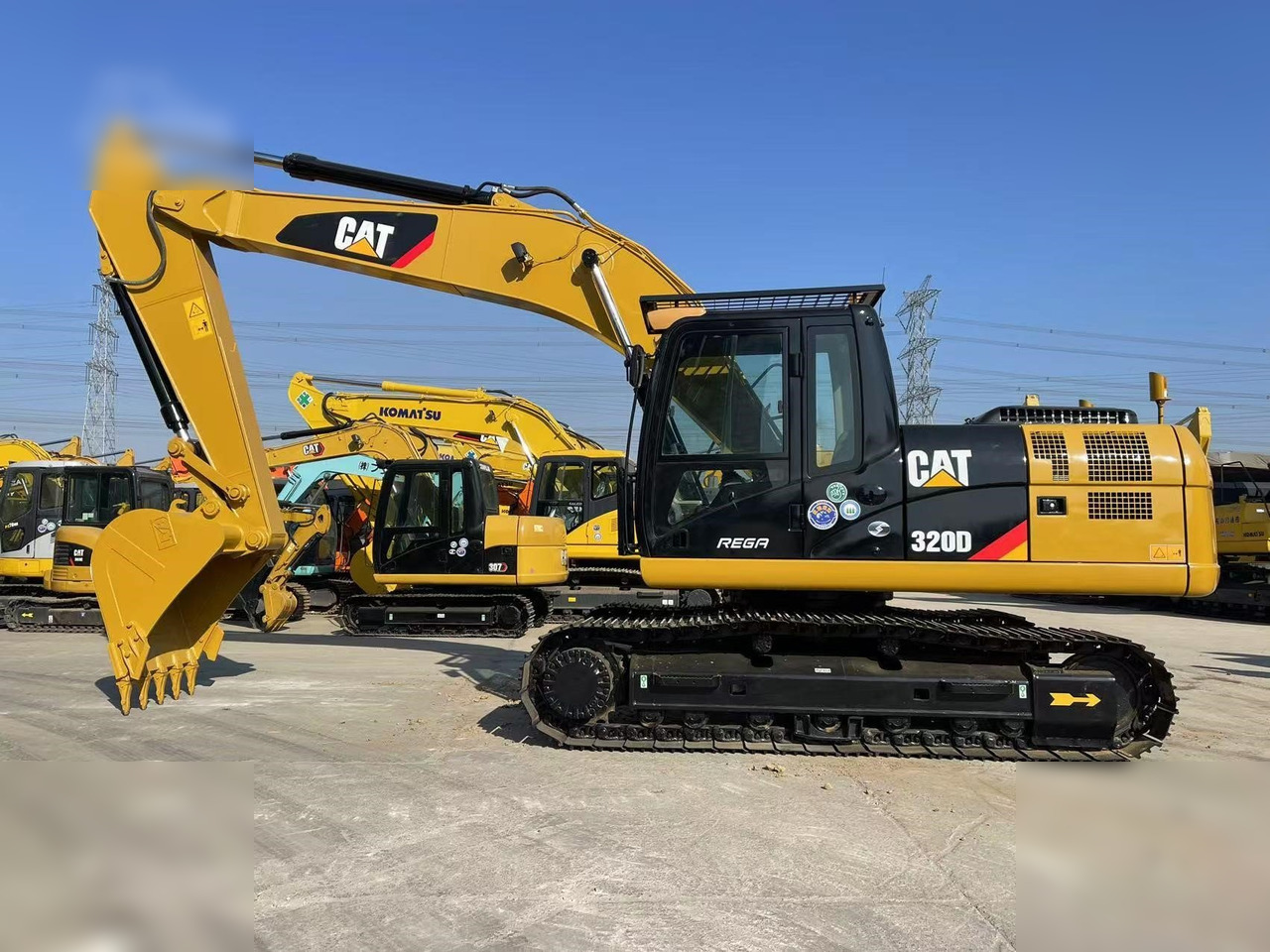 CATERPILLAR 320D - Bager goseničar: slika 1 CATERPILLAR 320D - Bager goseničar: slika 1