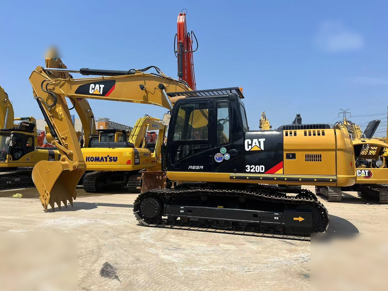 CATERPILLAR 320D - Bager goseničar: slika 1 CATERPILLAR 320D - Bager goseničar: slika 1