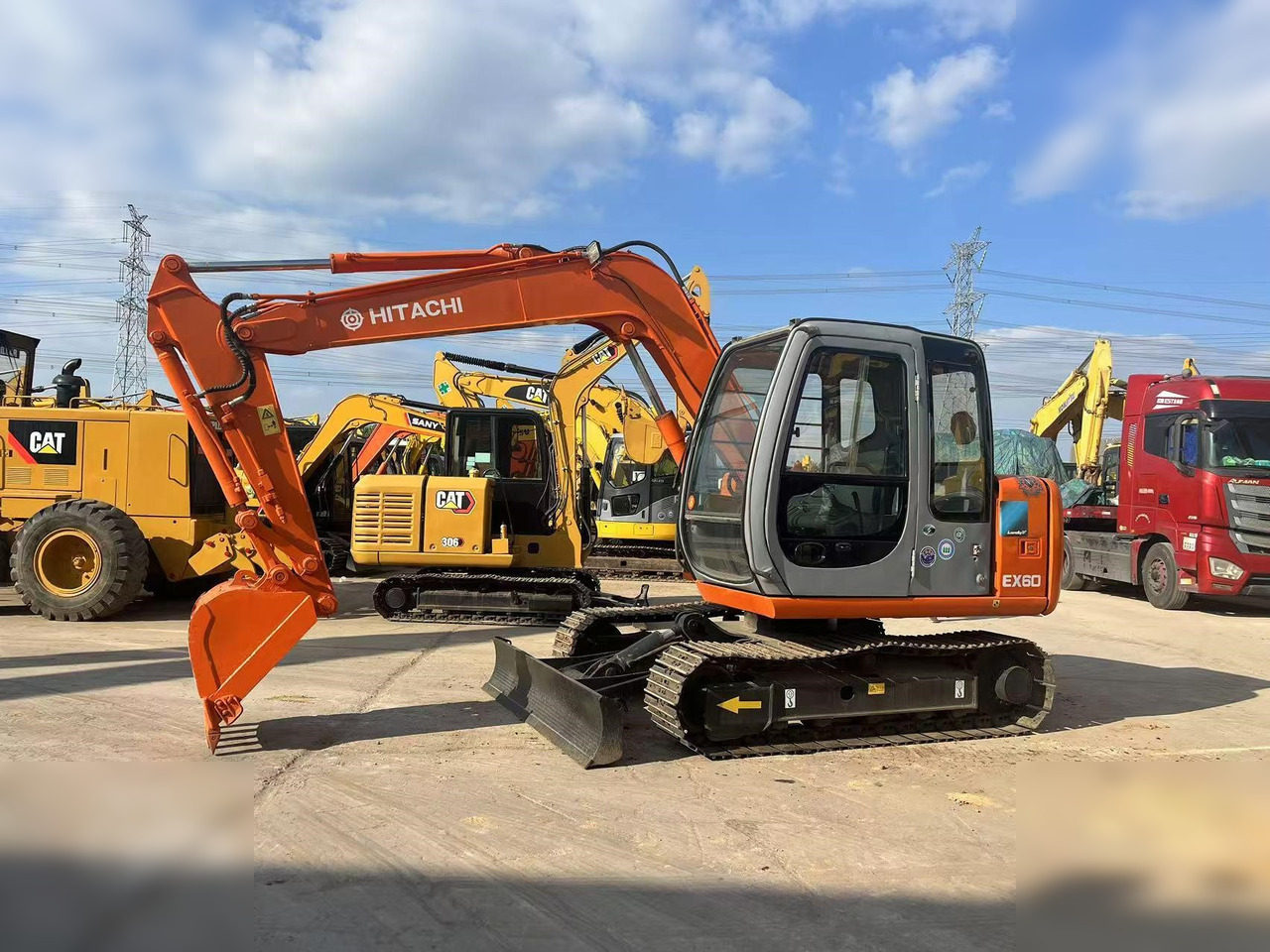 HITACHI EX60 - Bager goseničar: slika 1 HITACHI EX60 - Bager goseničar: slika 1