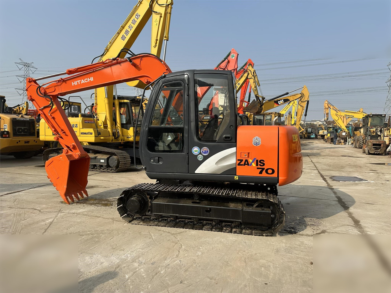 HITACHI ZX70 - Bager goseničar: slika 1 HITACHI ZX70 - Bager goseničar: slika 1
