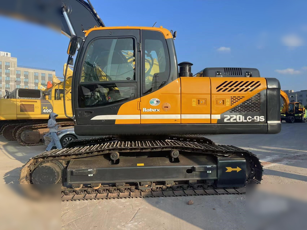 HYUNDAI ROBEX 220 LC-9S - Bager goseničar: slika 4 HYUNDAI ROBEX 220 LC-9S - Bager goseničar: slika 4