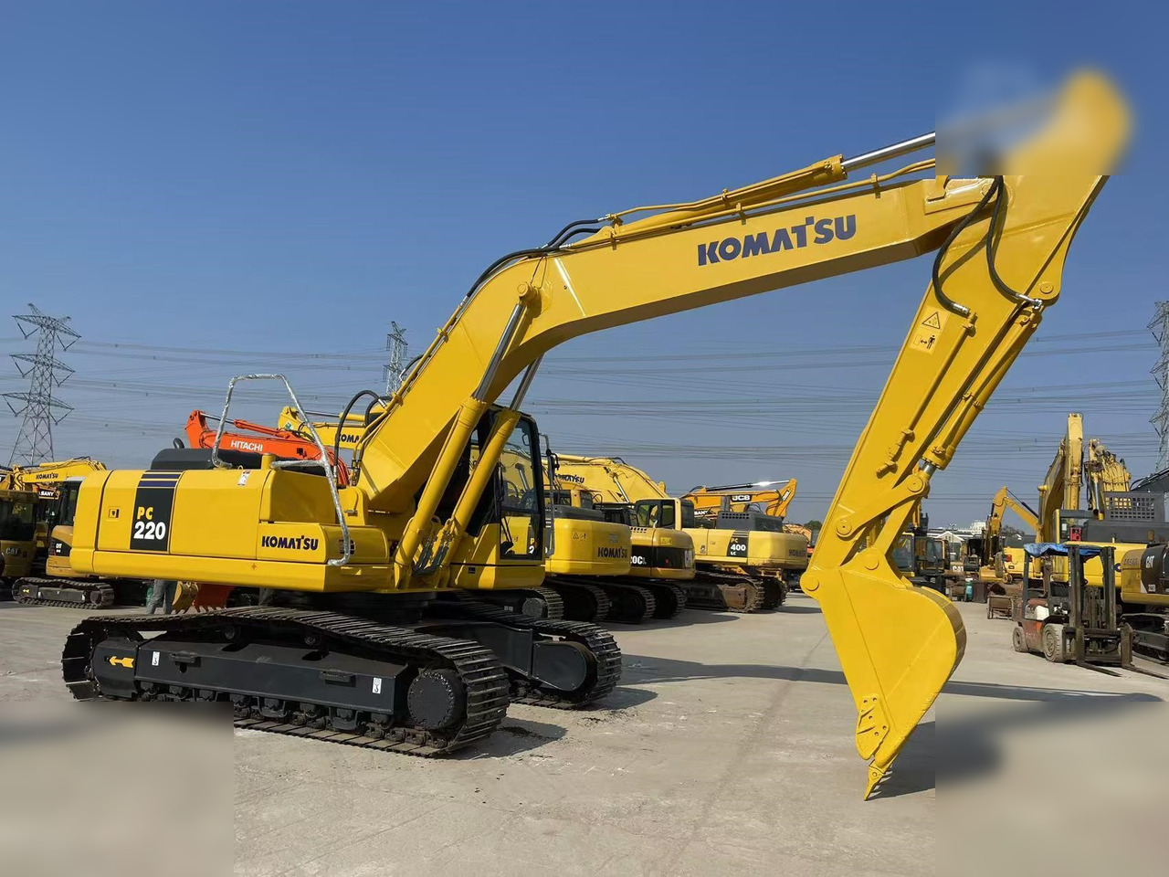 KOMATSU PC220-7 - Bager goseničar: slika 1 KOMATSU PC220-7 - Bager goseničar: slika 1