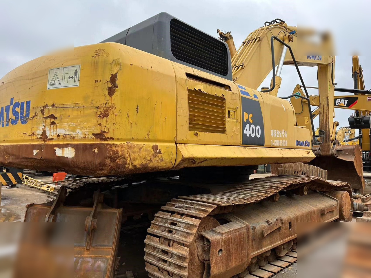 KOMATSU PC400-8 - Bager goseničar: slika 2 KOMATSU PC400-8 - Bager goseničar: slika 2
