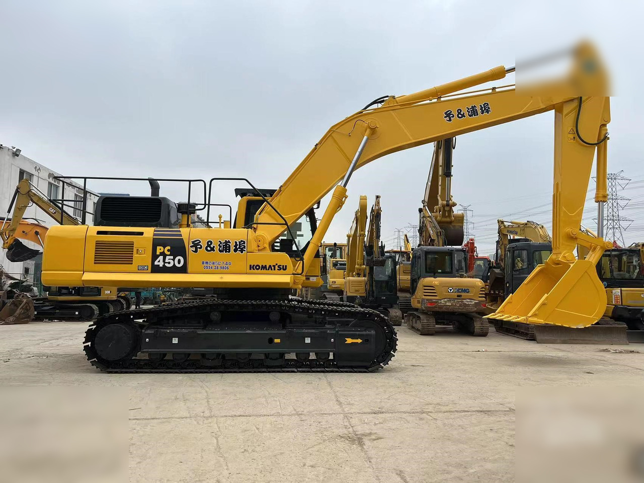 KOMATSU PC450 - Bager goseničar: slika 1 KOMATSU PC450 - Bager goseničar: slika 1