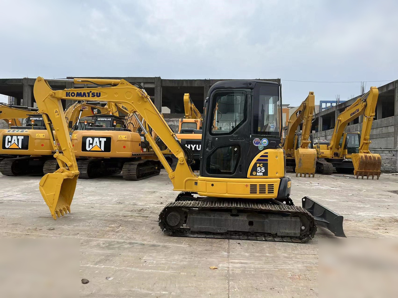 KOMATSU PC55MR-2 - Mini bager: slika 2 KOMATSU PC55MR-2 - Mini bager: slika 2
