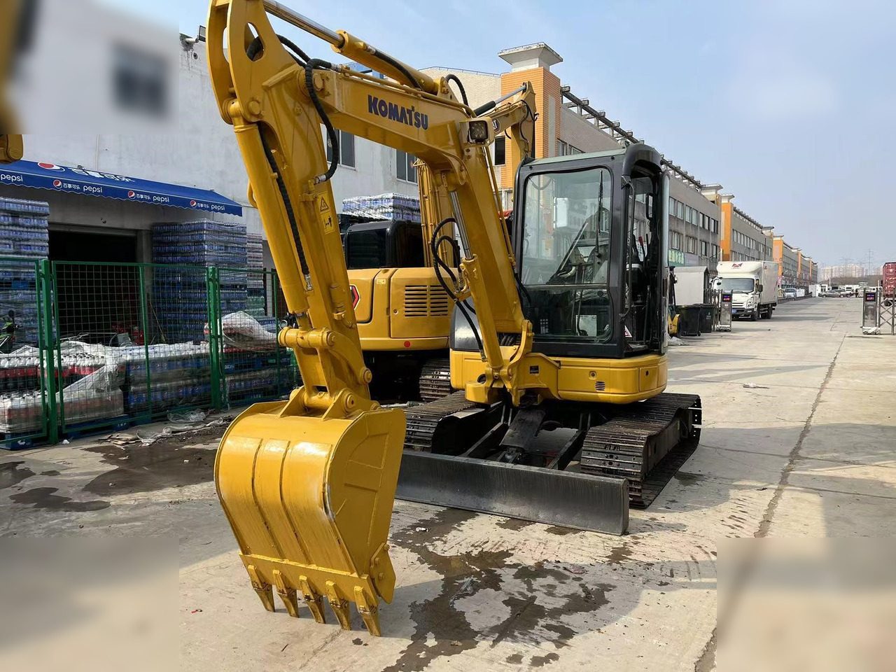 KOMATSU PC55MR-3 - Mini bager: slika 1 KOMATSU PC55MR-3 - Mini bager: slika 1