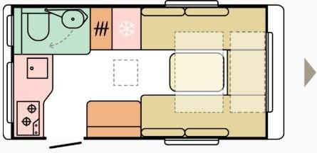 Adria Action 391 LH Sports*Fußboden-Temp*Schwenk-Tisch - Počitniška prikolica: slika 4 Adria Action 391 LH Sports*Fußboden-Temp*Schwenk-Tisch - Počitniška prikolica: slika 4
