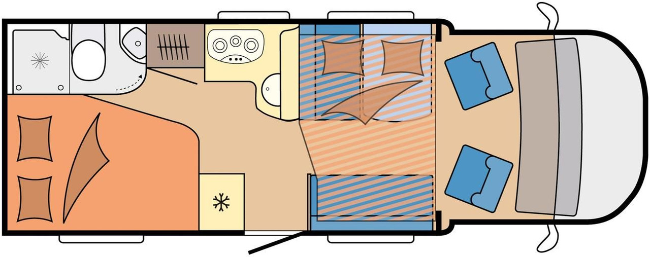 Hobby Optima T65 HFL ONTOUR *165PS*MARKISE*SOFORT* - Polintegriran avtodom: slika 4 Hobby Optima T65 HFL ONTOUR *165PS*MARKISE*SOFORT* - Polintegriran avtodom: slika 4