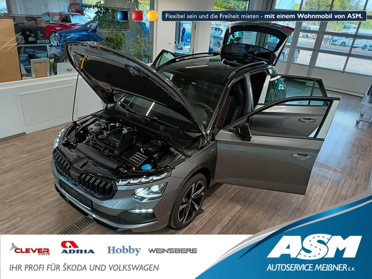 Skoda Kamiq Monte Carlo 1,5 TSI DSG*AHK*PANO*LED*ACC* - SUV: slika 1 Skoda Kamiq Monte Carlo 1,5 TSI DSG*AHK*PANO*LED*ACC* - SUV: slika 1
