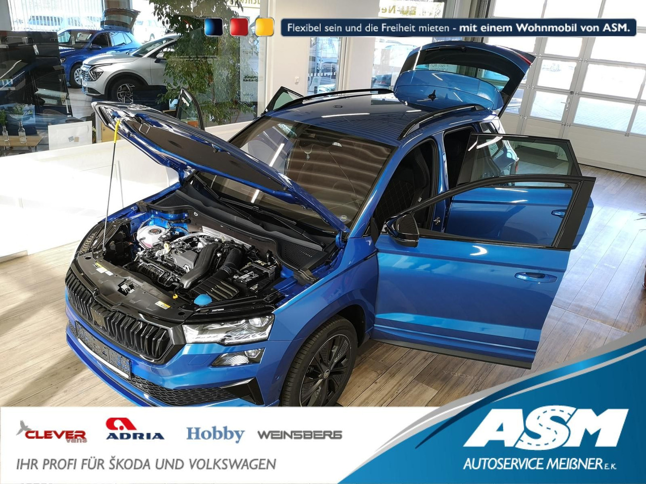 Skoda Karoq Sportline 1,5 TSI DSG*AHK*360°5J.GARANTIE* - SUV: slika 1 Skoda Karoq Sportline 1,5 TSI DSG*AHK*360°5J.GARANTIE* - SUV: slika 1