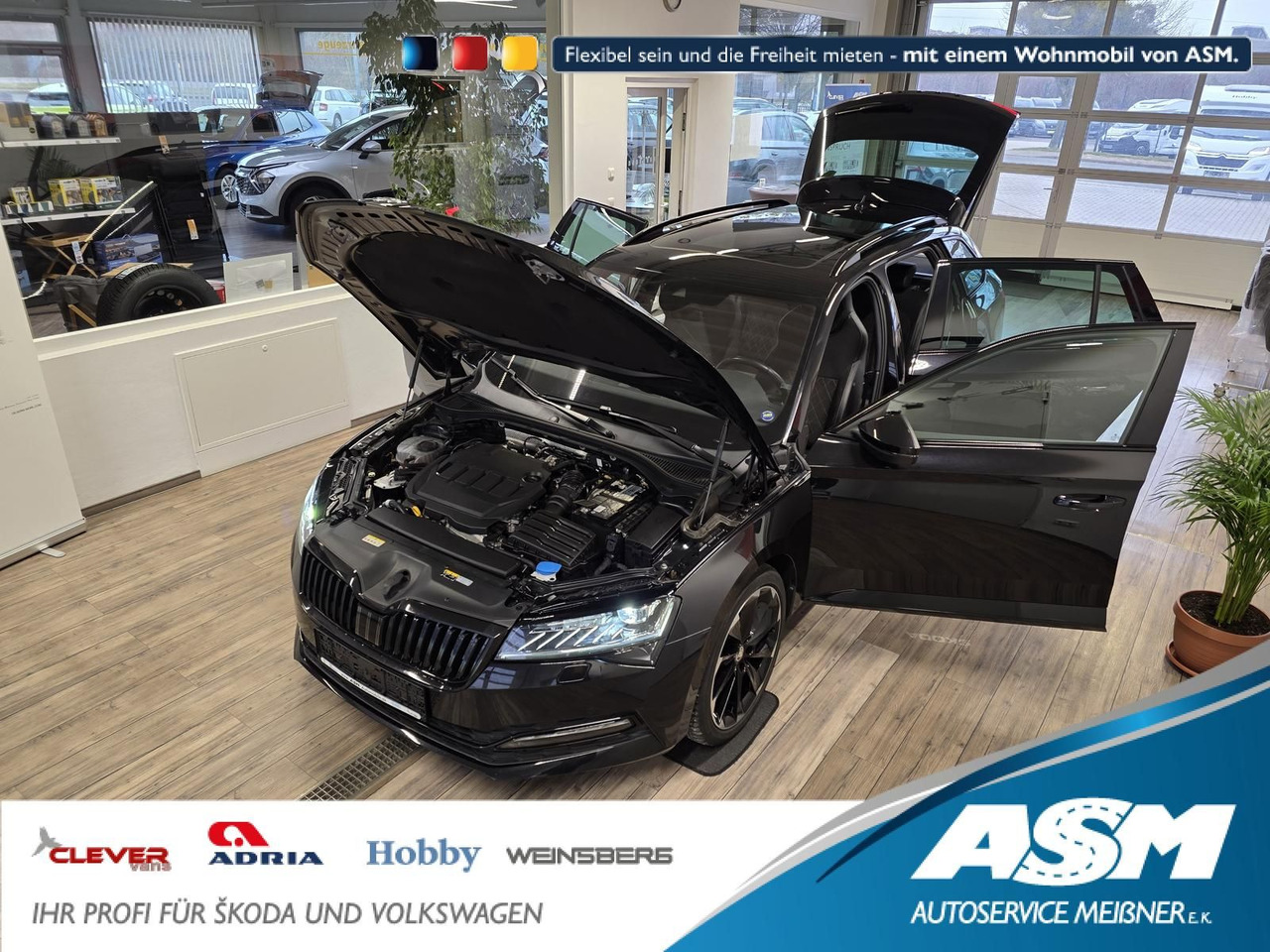Skoda Superb Combi Sportline 2,0 TDI 4x4*PSD*360°*AHK* - Avtomobil: slika 1 Skoda Superb Combi Sportline 2,0 TDI 4x4*PSD*360°*AHK* - Avtomobil: slika 1