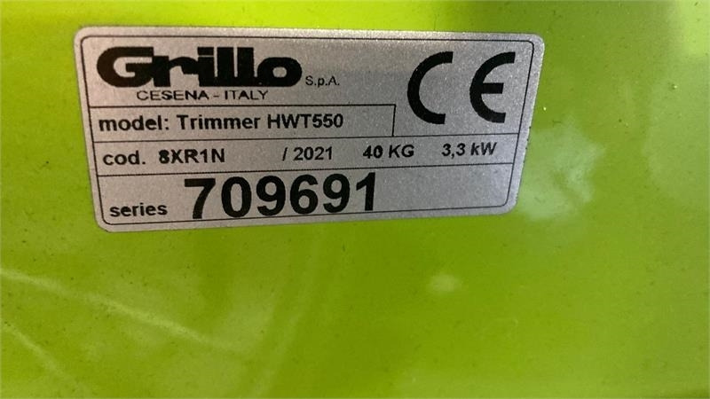 Grillo HWT 550 - Vrtna kosilnica: slika 4 Grillo HWT 550 - Vrtna kosilnica: slika 4