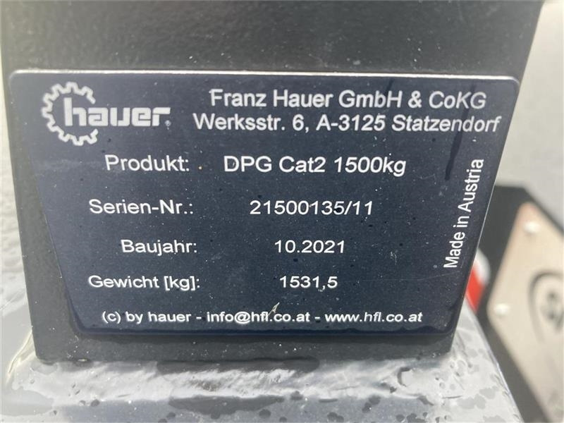 Hauer 1500 kg - Protiutež: slika 4 Hauer 1500 kg - Protiutež: slika 4